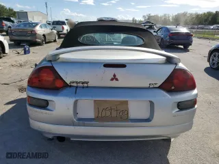 2001 Mitsubishi Eclipse GT with VIN 4A3AE85H41E133199, listed as a Copart auction lot 76689964 with 0 mi miles and Salvage Title. Bid and sale history available at carsss.com. Image 6.