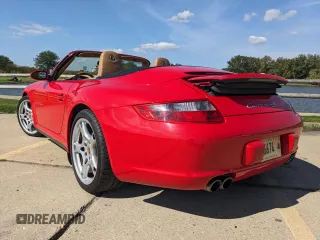 2006 Porsche 911 Carrera S with VIN WP0CB29996S768707, listed as a Copart auction lot 53760725 with 43,202 mi miles and Salvage Title. Bid and sale history available at carsss.com. Image 3.