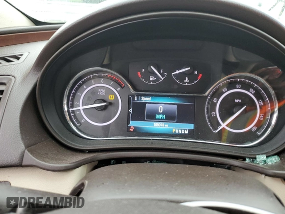 2014 Buick Regal Premium I with VIN 2G4GN5EX6E9256154, listed as a Copart auction lot 59495135 with 109,078 mi miles and Salvage title. Bid and sale history available at DreamBid. Image 9.