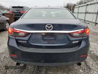 2015 Mazda 6 i Sport with VIN JM1GJ1U57F1203350, listed as a Copart auction lot 43752845 with 134,878 mi miles and Salvage Title. Bid and sale history available at carsss.com. Image 6.