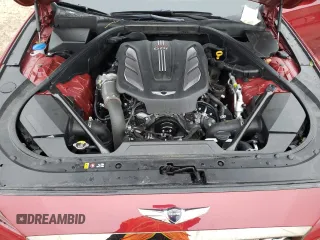 2018 Genesis G80 Sport z VIN KMHGN4JBXJU228035, wystawiony jako Copart lot #44047495 z przebiegiem 42 962 mil mil oraz Szkoda całkowita • Salvage title. Historia ofert i sprzedaży dostępna na DreamBid. Obrazek 12.