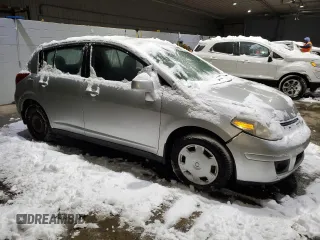 2007 Nissan Versa 1.8 S with VIN 3N1BC13E77L450063, listed as a Copart auction lot 42299135 with 81,821 mi miles and Salvage Title. Bid and sale history available at carsss.com. Image 4.