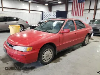 1996 Honda Accord EX with VIN 1HGCD5650TA167749, listed as a Copart auction lot 80618404 with 208,070 mi miles and Salvage Title. Bid and sale history available at DreamBid. Image 1.