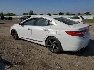 2013 Hyundai Azera with VIN KMHFG4JG8DA226176, listed as a Copart auction lot 53121455 with 123,142 mi miles and Salvage Title. Bid and sale history available at carsss.com. Image 2.