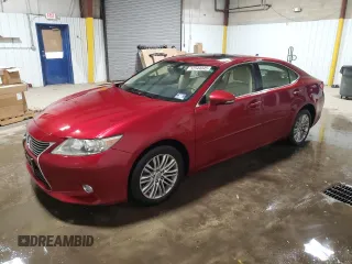 2013 Lexus ES 4dr Sdn with VIN JTHBK1GGXD2066835, listed as a Copart auction lot 52544045 with 132,931 mi miles and Salvage Title. Bid and sale history available at carsss.com. Image 1.