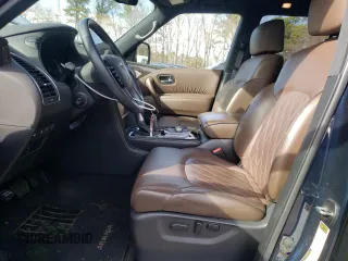 2021 Nissan Armada Platinum with VIN JN8AY2DA9M9373099, listed as a Copart auction lot 44125935 with 79,266 mi miles and Salvage Title. Bid and sale history available at carsss.com. Image 7.