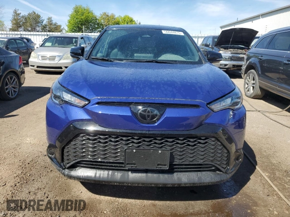 2024 Toyota Corolla Cross Hybrid S with VIN 7MUFBABGXRV037092, listed as a Copart auction lot 56644815 with 6,178 mi miles and Salvage title. Bid and sale history available at DreamBid. Image 5.