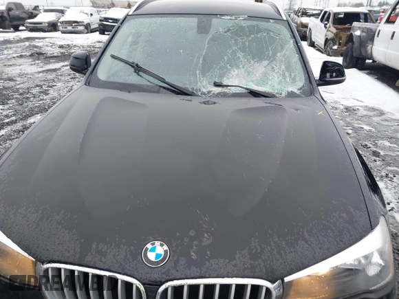 2015 BMW X3 xDrive28i with VIN 5UXWX9C59F0D48276, listed as a IAAI auction lot 41573586 with 113,122 mi miles and . Bid and sale history available at DreamBid. Image 6.