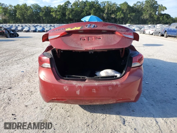 2012 Hyundai Elantra GLS z VIN KMHDH4AE6CU468500, wystawiony jako Copart lot #58522235 z przebiegiem 144 226 mil mil oraz Szkoda całkowita • Salvage title. Historia ofert i sprzedaży dostępna na DreamBid. Obrazek 6.
