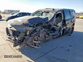 2015 Cadillac Escalade Premium z VIN 1GYS3NKJ3FR505290, wystawiony jako Copart lot #50048805 z przebiegiem Nie podano mil oraz Szkody całkowita. Historia ofert i sprzedaży dostępna na DreamBid. Obrazek 1.
