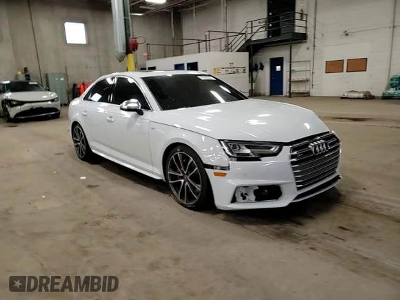 2018 Audi S4 Prestige z VIN WAUC4AF43JA002626, wystawiony jako Copart lot #47585835 z przebiegiem 93 514 mil mil oraz Szkody całkowita. Historia ofert i sprzedaży dostępna na DreamBid. Obrazek 10.