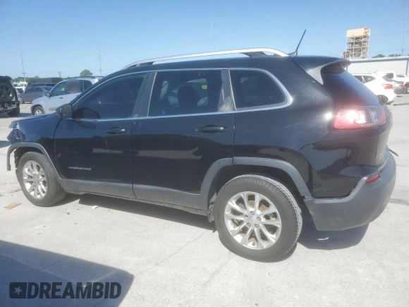 2019 Jeep Cherokee Latitude with VIN 1C4PJLCB9KD203992, listed as a Copart auction lot 52029165 with 135,534 mi miles and Salvage Title. Bid and sale history available at carsss.com. Image 2.