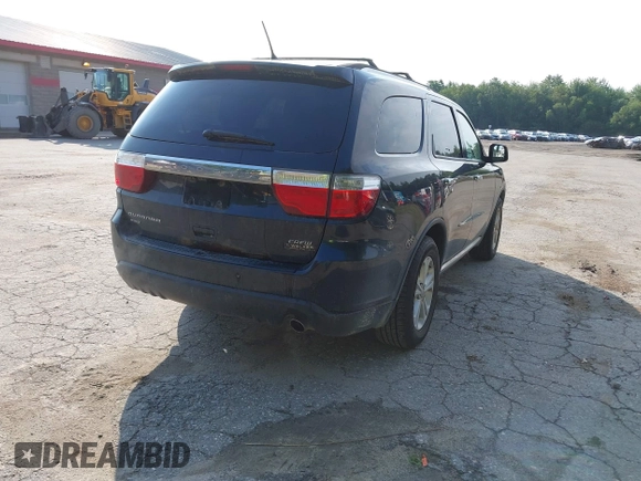 2013 Dodge Durango Crew with VIN 1C4RDJDG1DC698969, listed as a IAAI auction lot 42740024 with 199,758 mi miles and . Bid and sale history available at DreamBid. Image 4.