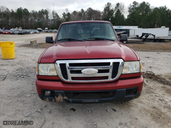 2006 Ford Ranger STX with VIN 1FTYR44U76PA11848, listed as a Copart auction lot 42870565 with 144,616 mi miles and Salvage Title. Bid and sale history available at carsss.com. Image 5.