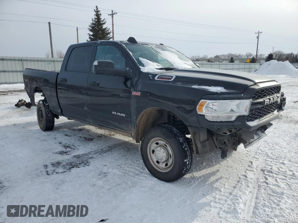 2022 Ram 2500 Tradesman with VIN 3C6UR5CJ7NG326185, listed as a Copart auction lot 42230675 with 59,519 mi miles and Salvage Title. Bid and sale history available at carsss.com. Image 4.