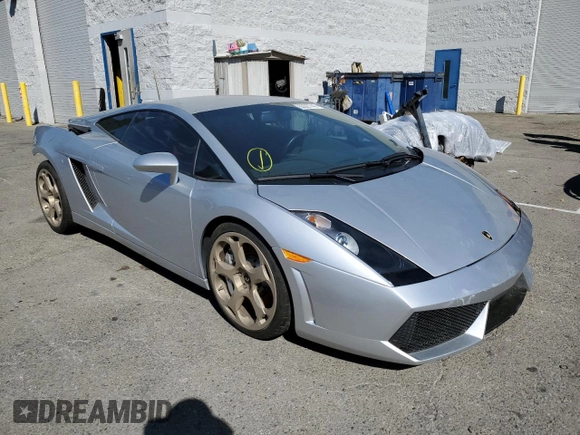 2004 Lamborghini Gallardo z VIN ZHWGU11M94LA01754, wystawiony jako Copart lot #67935984 z przebiegiem 17 188 mil mil oraz Szkody całkowita. Historia ofert i sprzedaży dostępna na DreamBid. Obrazek 4.