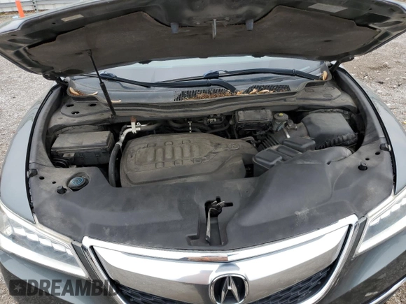 2014 Acura MDX Technology with VIN 5FRYD4H46EB014014, listed as a Copart auction lot 58973535 with 160,898 mi miles and Salvage title. Bid and sale history available at DreamBid. Image 12.