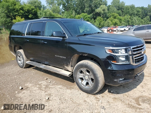 2015 Chevrolet Suburban LT with VIN 1GNSKJKC8FR551790, listed as a Copart auction lot 64694485 with 187,367 mi miles and Clean title. Bid and sale history available at DreamBid. Image 4.