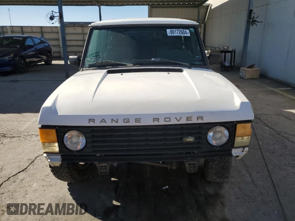 1995 Land Rover Range Rover with VIN SALHC1343SA656651, listed as a Copart auction lot 80172604 with 148,324 mi miles and Salvage title. Bid and sale history available at DreamBid. Image 5.