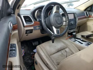 2012 Jeep Grand Cherokee Limited with VIN 1C4RJFBT1CC203531, listed as a Copart auction lot 43362855 with 124,633 mi miles and Salvage Title. Bid and sale history available at carsss.com. Image 8.