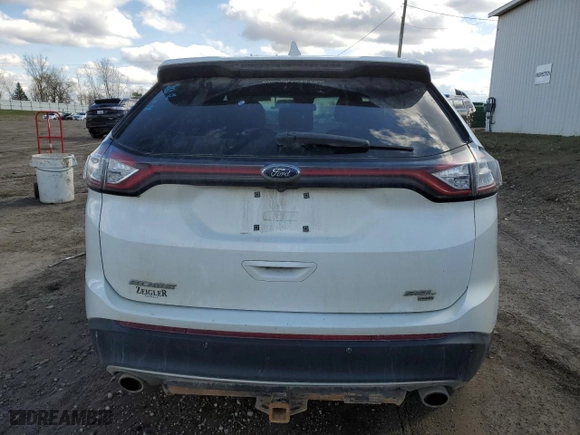 2016 Ford Edge SEL with VIN 2FMPK4J8XGBB62582, listed as a Copart auction lot 52019585 with 173,282 mi miles and Clean Title. Bid and sale history available at carsss.com. Image 6.