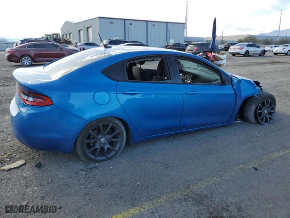 2015 Dodge Dart SE with VIN 1C3CDFAA7FD432716, listed as a Copart auction lot 52186765 with 107,348 mi miles and Salvage Title. Bid and sale history available at carsss.com. Image 3.