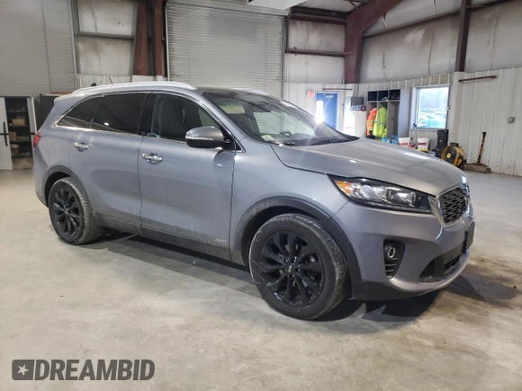 2020 Kia Sorento EX with VIN 5XYPHDA50LG692932, listed as a Copart auction lot 47438245 with 57,646 mi miles and Salvage Title. Bid and sale history available at DreamBid. Image 4.