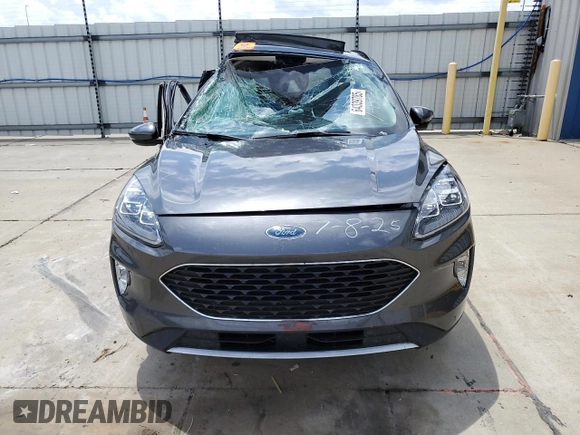 2020 Ford Escape Titanium Hybrid with VIN 1FMCU0DZ5LUC42835, listed as a Copart auction lot 64339785 with 83,515 mi miles and Non repairable. Bid and sale history available at DreamBid. Image 5.