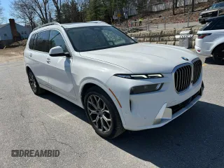 2023 BMW X7 xDrive40i with VIN 5UX23EM03P9P67515, listed as a Copart auction lot 52912265 with 29,365 mi miles and Clean Title. Bid and sale history available at carsss.com. Image 4.