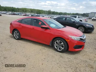 2017 Honda Civic LX with VIN 2HGFC2F51HH557198, listed as a Copart auction lot 53792675 with 57,311 mi miles and Clean Title. Bid and sale history available at DreamBid. Image 4.