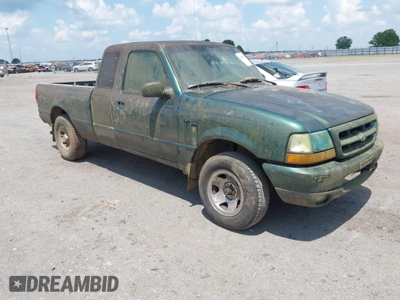 1999 Ford Ranger XL z VIN 1FTYR14V9XPA62065, wystawiony jako IAAI lot #42550806 z przebiegiem 247 414 mil mil oraz . Historia ofert i sprzedaży dostępna na DreamBid. Obrazek 1.
