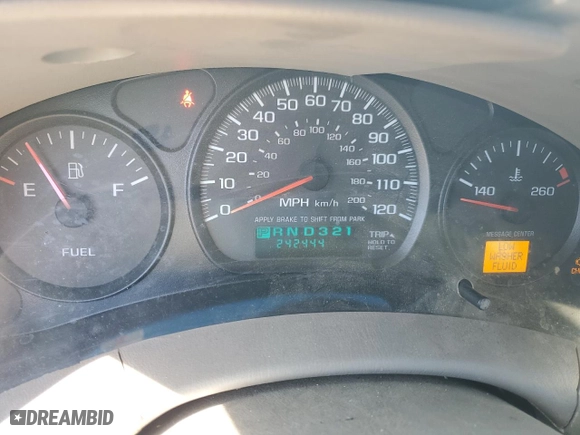 2003 Chevrolet Impala with VIN 2G1WF52E539400248, listed as a Copart auction lot 49324385 with 242,444 mi miles and Salvage Title. Bid and sale history available at carsss.com. Image 9.