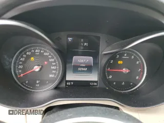 2018 Mercedes-Benz C 300 with VIN 55SWF4KB0JU280437, listed as a Copart auction lot 58002345 with 54,000 mi miles and Salvage title. Bid and sale history available at DreamBid. Image 9.
