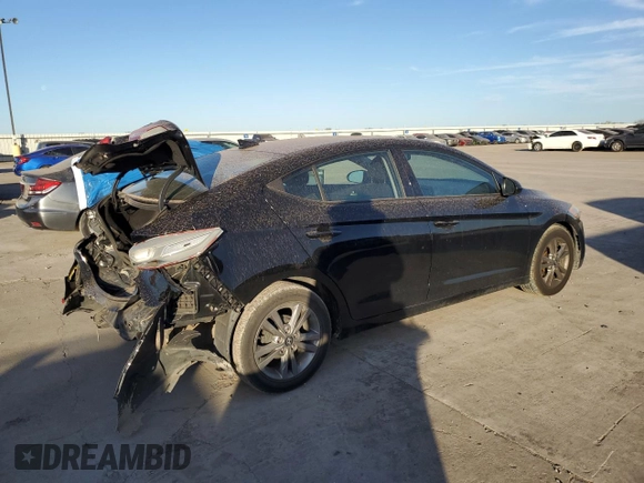 2017 Hyundai Elantra Limited with VIN 5NPD84LFXHH139293, listed as a Copart auction lot 49239355 with 113,318 mi miles and Salvage Title. Bid and sale history available at DreamBid. Image 3.