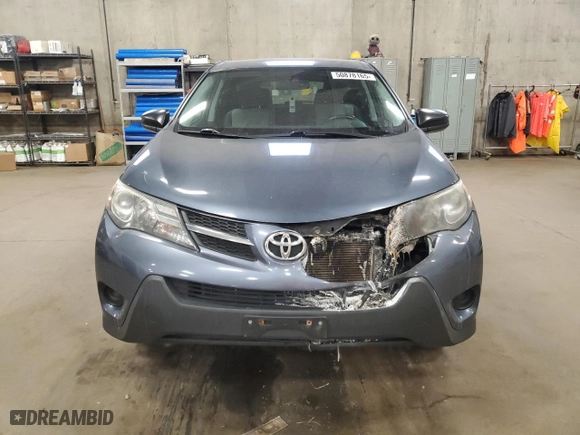 2014 Toyota RAV4 LE with VIN 2T3BFREV7EW203969, listed as a Copart auction lot 50878165 with 0 mi miles and Salvage Title. Bid and sale history available at carsss.com. Image 5.