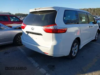 2018 Toyota Sienna L with VIN 5TDZZ3DC4JS956096, listed as a IAAI auction lot 41244790 with 94,072 mi miles and . Bid and sale history available at DreamBid. Image 4.