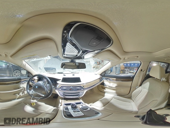 2017 BMW 7 Series 740i with VIN WBA7E2C3XHG741046, listed as a Copart auction lot 45382705 with 99,065 mi miles and Salvage Title. Bid and sale history available at carsss.com. Image 13.
