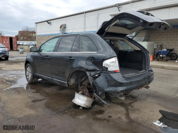 2008 Ford Edge Limited with VIN 2FMDK49C48BA30575, listed as a Copart auction lot 51598575 with 164,889 mi miles and Salvage Title. Bid and sale history available at carsss.com. Image 2.