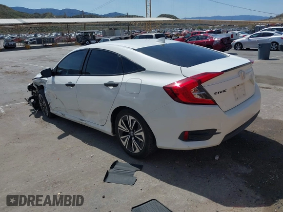 2017 Honda Civic Sedan EX-T with VIN 2HGFC1F36HH649299, listed as a IAAI auction lot 41847005 with 76,280 mi miles. Bid and sale history available at carsss.com. Image 3.