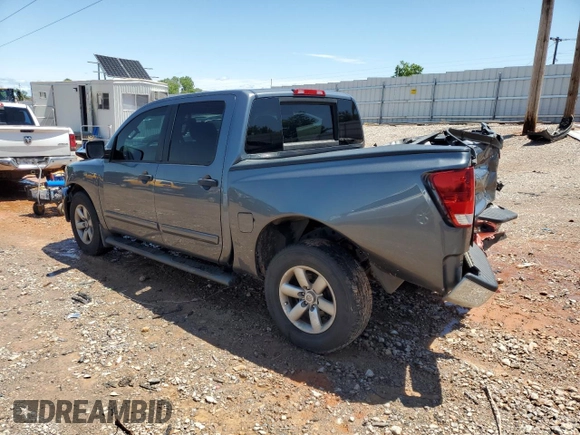 2014 Nissan Titan SV with VIN 1N6BA0EDXEN505116, listed as a Copart auction lot 59615845 with 132,319 mi miles and Salvage title. Bid and sale history available at DreamBid. Image 2.