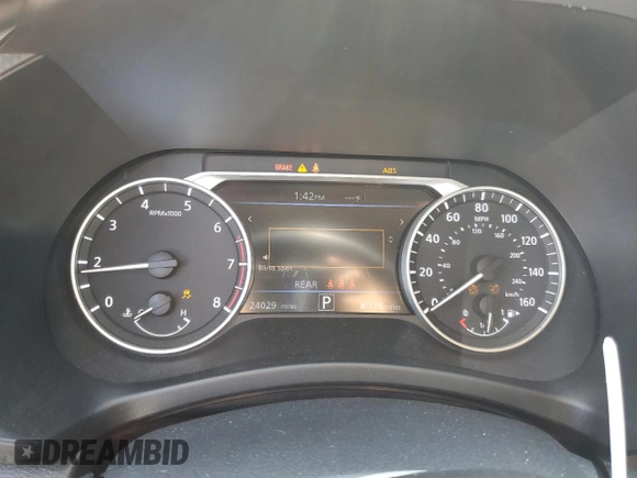 2022 Nissan Sentra SV with VIN 3N1AB8CV1NY288891, listed as a Copart auction lot 49887585 with 24,029 mi miles and Salvage Title. Bid and sale history available at carsss.com. Image 9.