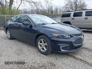 2016 Chevrolet Malibu LS with VIN 1G1ZB5STXGF344957, listed as a IAAI auction lot 42026548 with 101,503 mi miles and . Bid and sale history available at carsss.com. Image 1.