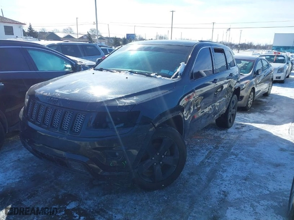 2015 Jeep Grand Cherokee Altitude with VIN 1C4RJFAG6FC724592, listed as a IAAI auction lot 41525448 with 173,306 mi miles. Bid and sale history available at carsss.com. Image 2.