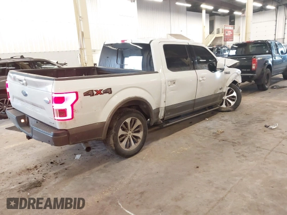 2020 Ford F-150 XL z VIN 1FTEW1E41LFA96440, wystawiony jako IAAI lot #41603984 z przebiegiem 74 490 mil mil oraz . Historia ofert i sprzedaży dostępna na DreamBid. Obrazek 4.