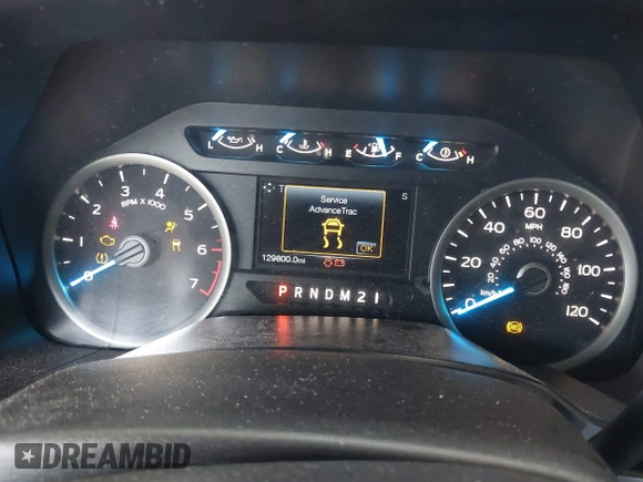 2017 Ford F-150 XL with VIN 1FTEW1CP1HKD05882, listed as a IAAI auction lot 42712432 with 129,800 mi miles and . Bid and sale history available at DreamBid. Image 7.