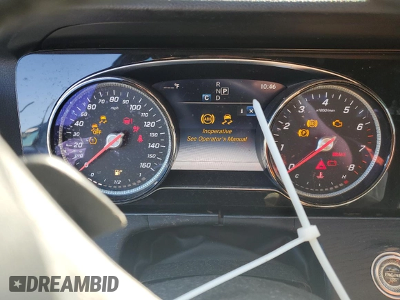 2019 Mercedes-Benz E-Class E 300 with VIN WDDZF4KB9KA582176, listed as a Copart auction lot 48872375 with 0 mi miles and Salvage Title. Bid and sale history available at carsss.com. Image 9.