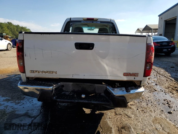 2004 GMC Canyon SLE Z71 with VIN 1GTDT196X48186384, listed as a Copart auction lot 75022394 with 266,456 mi miles and Salvage Title. Bid and sale history available at carsss.com. Image 6.