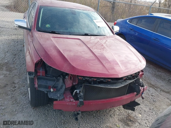 2018 Chevrolet Impala Premier with VIN 2G1125S30J9160625, listed as a IAAI auction lot 38112753 with 121,144 mi miles. Bid and sale history available at carsss.com. Image 12.