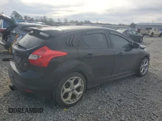 2014 Ford Focus ST with VIN 1FADP3L93EL365213, listed as a Copart auction lot 47104265 with 95,418 mi miles and Salvage Title. Bid and sale history available at carsss.com. Image 3.