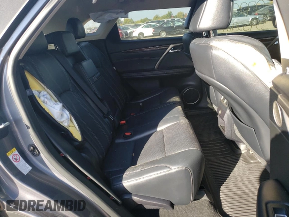 2017 Lexus RX with VIN 2T2BZMCA3HC075590, listed as a Copart auction lot 62722992 with 34,527 mi miles. Bid and sale history available at carsss.com. Image 6.